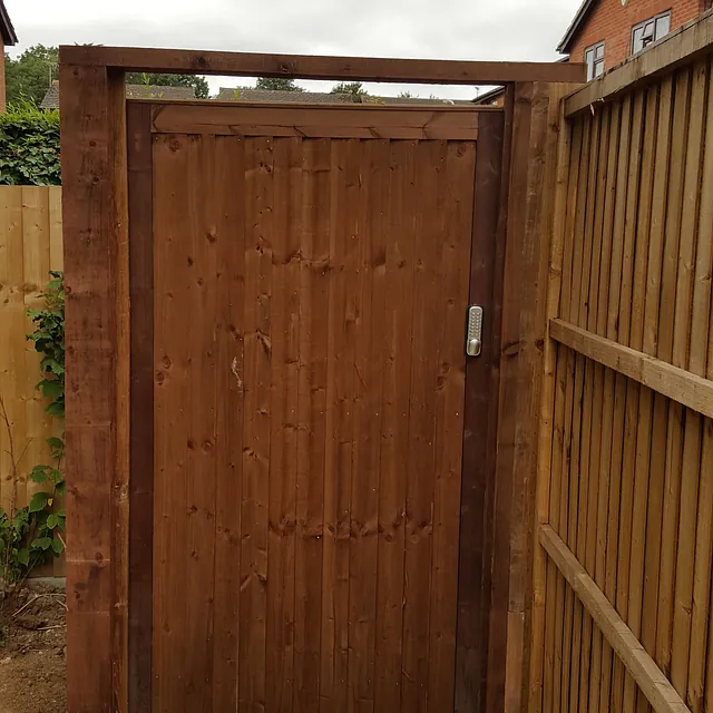 Wooden Gate - garden gate